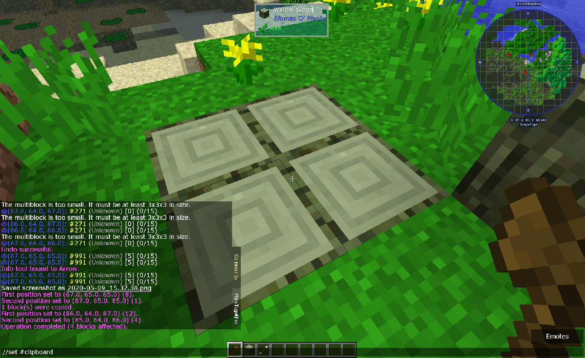 Using the clipboard pattern Using the clipboard pattern