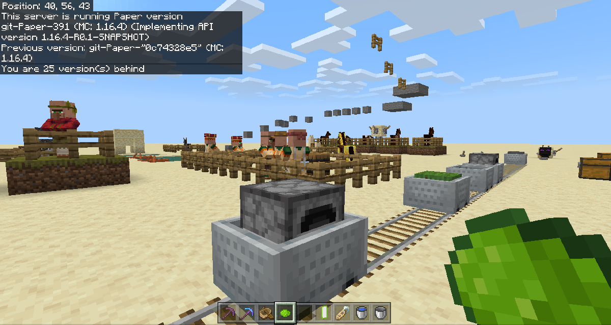 Geyser allowing a Bedrock player to connect to Java Edition Geyser allowing a Bedrock player to connect to Java Edition